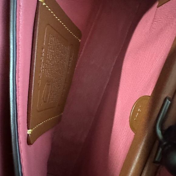 🐎🌺 COACH 1941 DINKY🌺🐎 PINK CROSSBODY HANDBAG - Picture 4 of 12